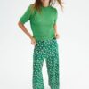 COMPAGNIA FANTASTICA Pantalone fluido fiori