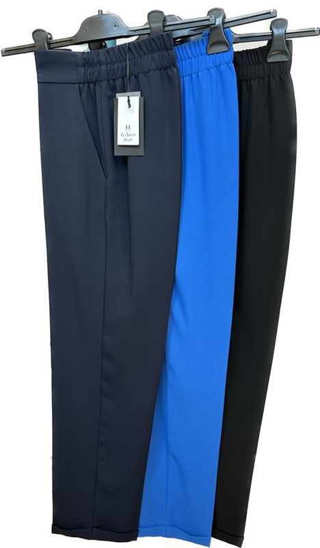 LES JOLIES NANAS Pantalone risvolto