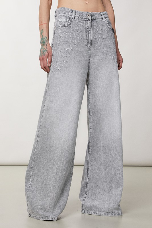 PATRIZIA PEPE Pantalone morbido in cotone