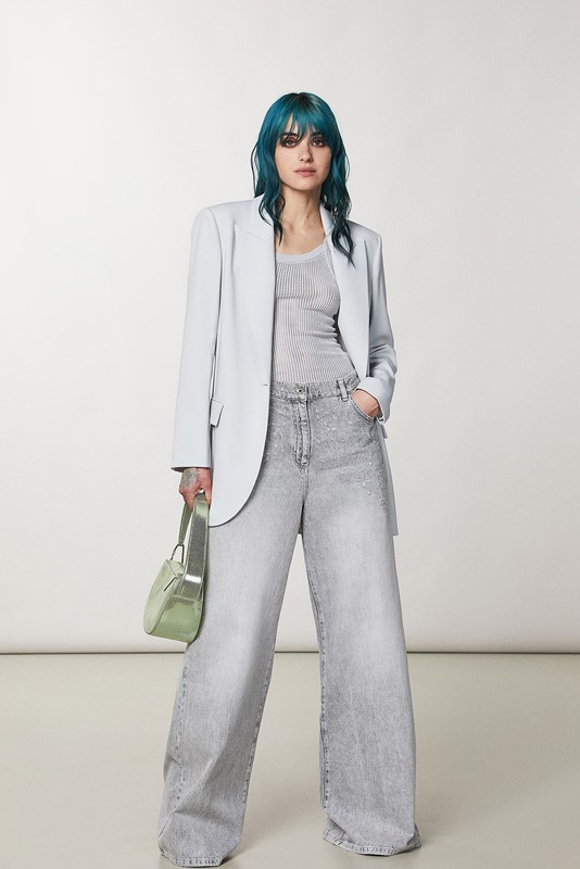 PATRIZIA PEPE Pantalone morbido in cotone