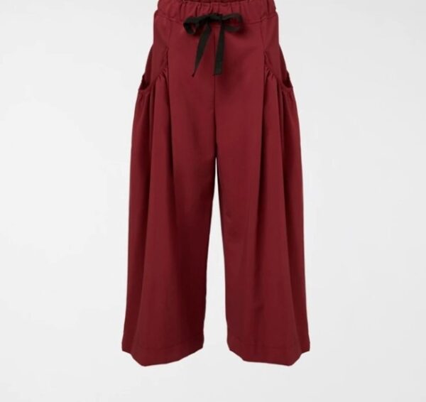 LES JOLIES NANAS Pantaloni larghi con tasche laterali