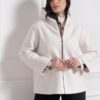 LIZALÙ Giaccone zip con cappuccio