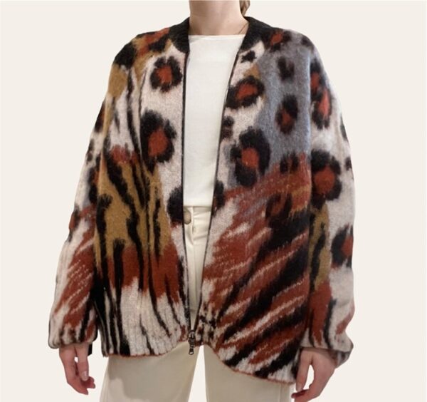 NOODLE Maglione bomber over