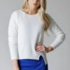 WHITE WISE Girocollo con spacchetto