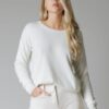 WHITE WISE Girocollo in cashmere