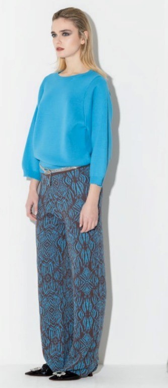 B.YU Pantalone jacq etnico