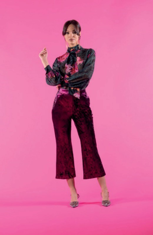 NUALY Camicia fantasia