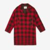 OTTOD'AME Cappotto check in misto lana