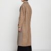 OTTOD'AME Cappotto in misto lana con manica a contrasto