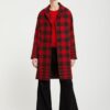 OTTOD'AME Cappotto check in misto lana