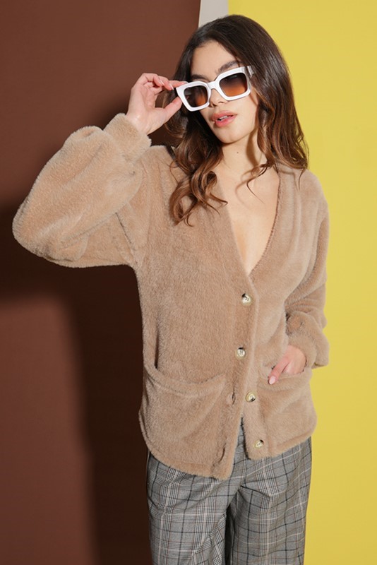 C4277EAD2143A8FCEEA260B6B6F49CA9_ OVER-D WOMAN Cardigan