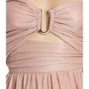 RELISH Abito lungo cut-out fascia