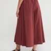 OTTOD'AME Pantalone culotte in popeline