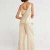 OTTOD'AME Top fluido in pura viscosa con spalline sottili