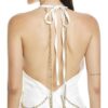 RELISH Tuta top scollata retro