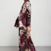 OTTOD'AME Blazer velluto fantasia