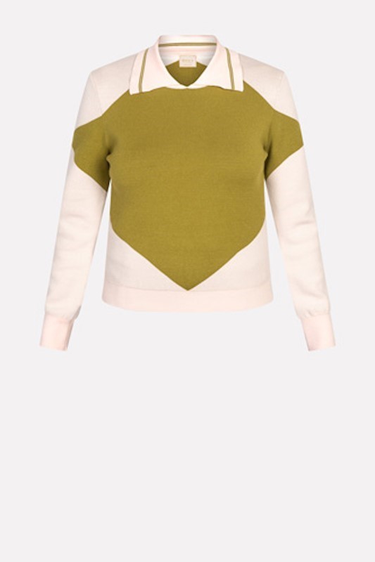 SISTE'S Maglia polo macro rombo