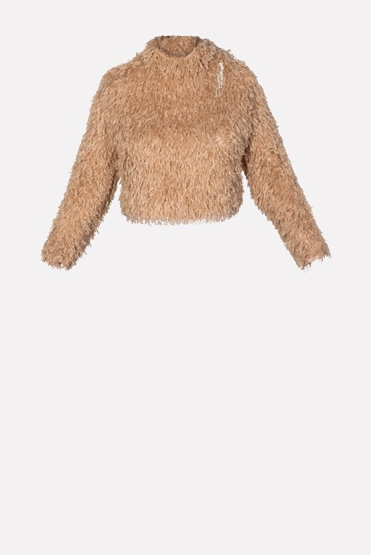 SISTE'S Maglia pelliccetta