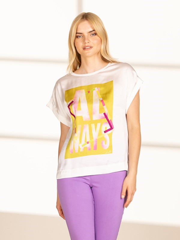LIZALÙ T-shirt con stampa