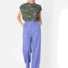 SISTE'S Pantalone ampio gessato