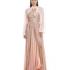 RELISH Abito lungo cut-out fascia