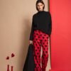 PEPE ROSA Pantalone fanny pois