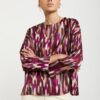 OTTOD'AME Maglia in viscosa stampata