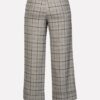 SISTE'S Pantalone check con risvolto