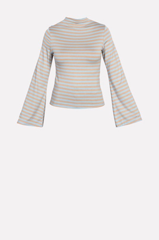 SISTE'S Maglia micro riga con manica ampia