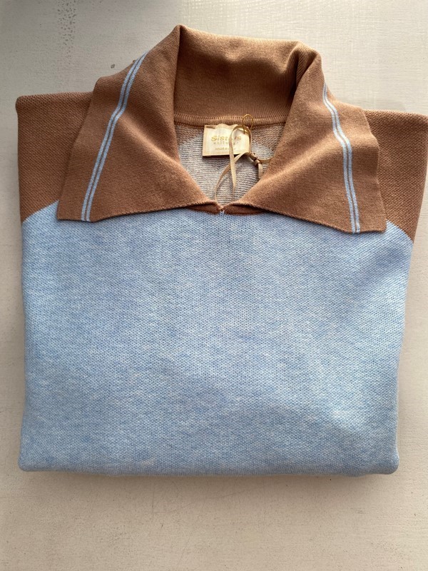 SISTE'S Maglia polo macro rombo
