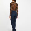 MORGAN Top in pizzo