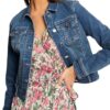 MORGAN Giubbino jeans elasticizzato