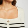 MORGAN Maglia con bottoni
