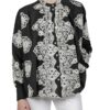 SOUVENIR Camicia ricamo bicolore