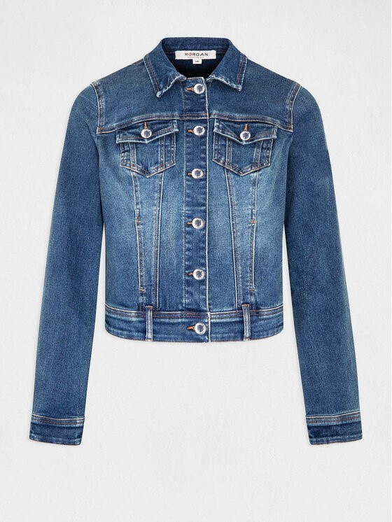 MORGAN Giubbino jeans elasticizzato
