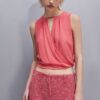 PATRIZIA PEPE Blusa ad incrocio