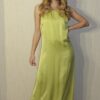 920B766021C7EFC69540C56AFEC253D1_ AGGÉL Abito con dettaglio in maglia sulla schiena