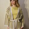 FF44CF62E6BB4E17D3A9947A70745AF1_ AGGÉL Cardigan in lurex a righe