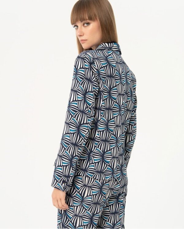 SURKANA Blazer piatto in crepe