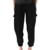 SPAGO DONNA Pantalone con tasconi laterali ed elastico sul fondo