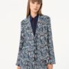 SURKANA Blazer piatto in crepe