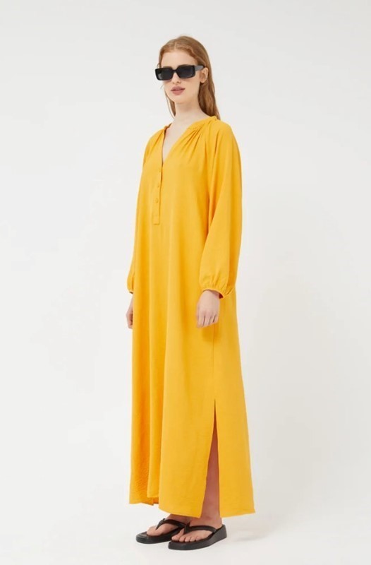 COMPAGNIA FANTASTICA Abito lungo con manica