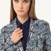 SURKANA Blazer piatto in crepe