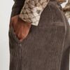 OTTOD'AME Pantalone in velluto a coste