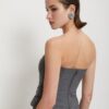 OTTOD'AME Bustier con pences
