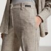 OTTOD'AME Pantalone alla caviglia in misto lana