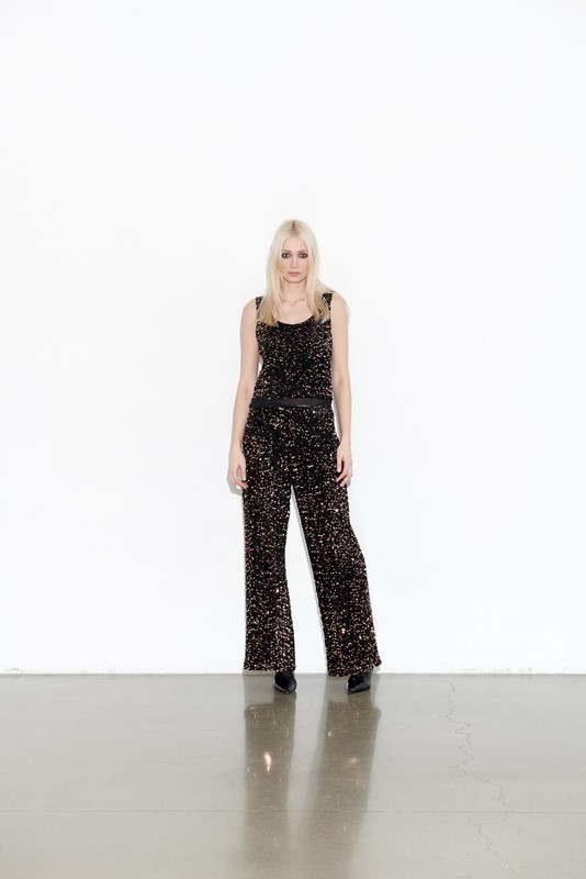 B.YU Top paillettes