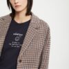 OTTOD'AME Cappotto check in misto lana