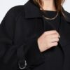 OTTOD'AME Trench lungo in misto lana