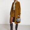 OTTOD'AME Cappotto in velluto a coste